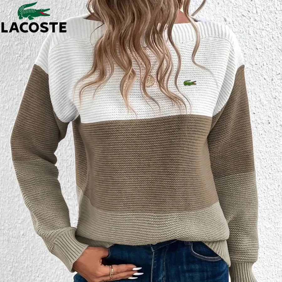 LC | Pull tricolore en maille