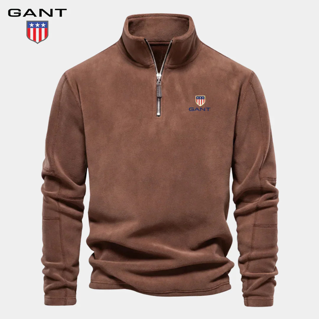GANT -  Sweat Zippé Premium