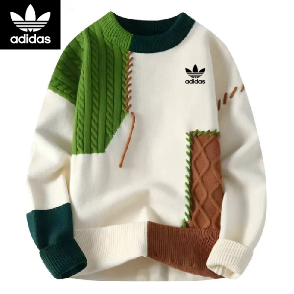 AD - Pull en maille color-block 2026